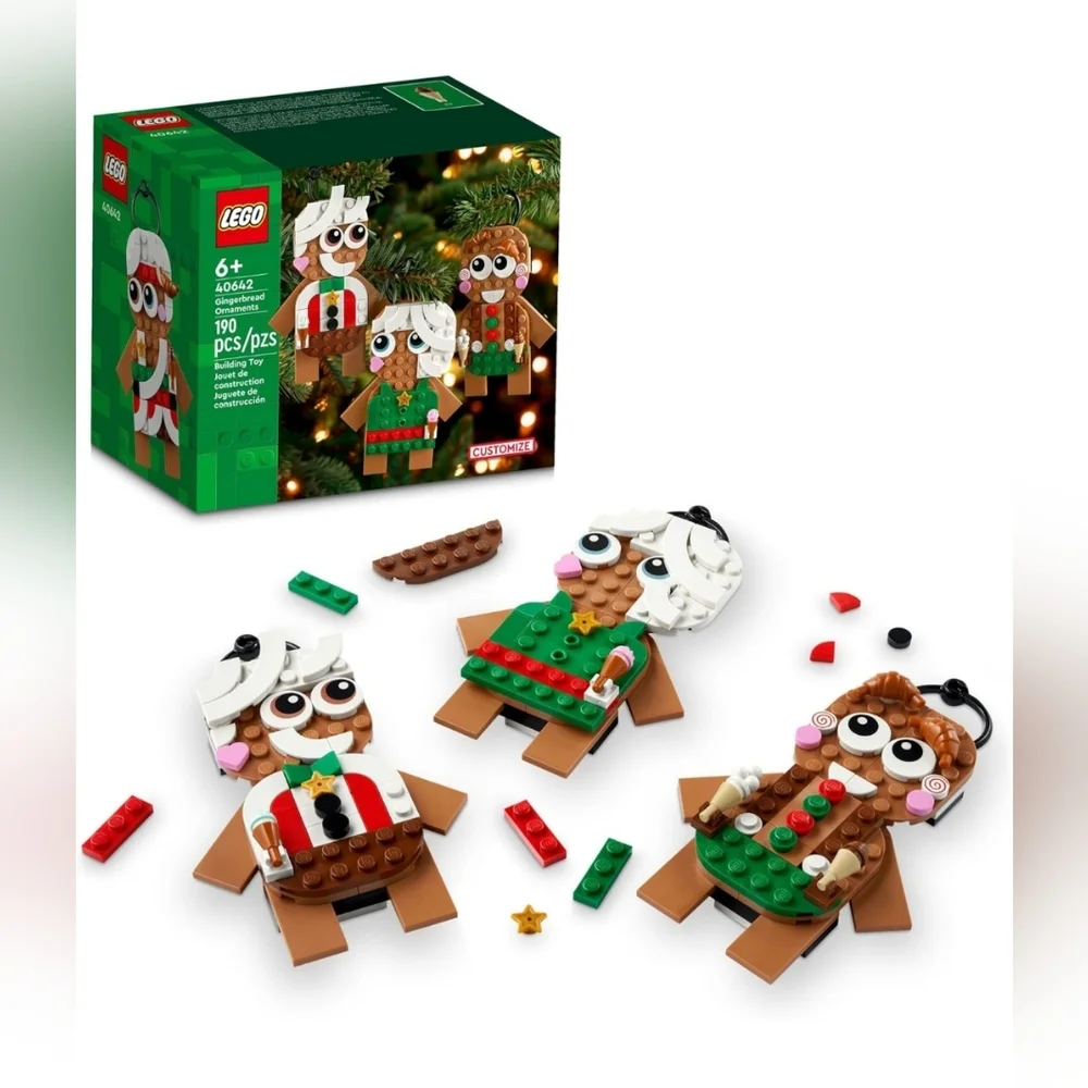 Lego 40642 Gingerbread Ornaments Building Set Christmas NWT